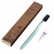 邦.亿.客（B.Y.K）中国风酒店用品 民宿五星级一次性牙刷牙膏套装 宾馆梳子二合一洗漱套装 牙具B(十件装)