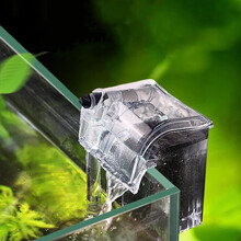 燕之雁 鱼缸过滤器小型外置瀑布式过滤水循环冲氧泵 适合40cm以下缸（首次使用请先加满水）