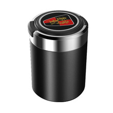 荣威汽车用品装饰RX5 MAX/i5/i6/RX3/RX8/360/Ei5改装车载烟灰缸 黑色荣威(不锈钢内胆)