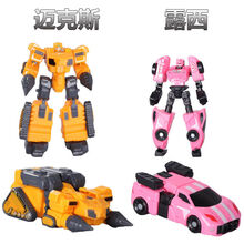 吉米兔JIMITU迷你特工队X玩具变形机器人金刚弗特x塞米儿童男孩机甲露西雷套装 【变形机甲】路西+麦克斯