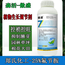 森活 傲盛 郑氏化工 25%氟节胺植物生长调节剂 棉花大田园林苗木草坪抑芽剂控稍控旺专用药灭芽灵 1000ml/瓶*1瓶