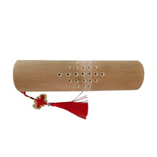 颈椎枕竹子半圆枕头成人颈椎枕头竹筒枕头空心竹枕颈椎用b定制 无竹节半圆30*5-6CM高