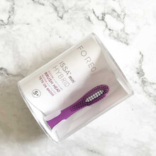 foreo牙刷头luna电动牙刷二2代mini复合刷头 迷你版儿童issa 现货 海堂紫mini复合牙刷头