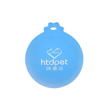 咖妃喵宠物硅胶罐头盖犬猫罐头盖子 浅蓝色罐头盖