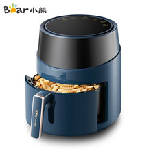 小熊（Bear）空气炸锅 家用无油低脂 多功能电炸锅薯条机大容量 4.6L微电脑全触屏版QZG-A15T2