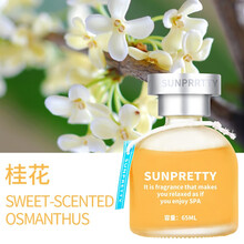 车载香水补充液 车载香水补充液车用精油高档车内摆件古龙男持久淡香氛汽车上香薰 瑞士进口香料(桂花)1瓶