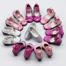 60cm大巴比娃娃鞋仙女萝莉7.8cm公主鞋女孩叶子罗丽娃玩具3分 双横结黑+双横结白