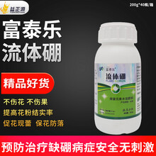 戈击 流体硼硼肥果树保花保果专用农用叶面肥水溶硼砂防落素纯硼农肥农资店 200g