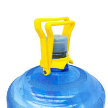 宴岛阁 桶装水提水神器矿泉水纯净水桶升级加厚提手提家用大桶水手提省力 加厚提手黄色1个