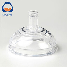 M-Castle（慕卡索）德国奶嘴硅胶仿母乳质感婴儿一体式奶嘴吸管宽口径硅胶宝宝断奶柔软防呛奶 直吸式/6个月-6岁