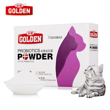 谷登 GOLDEN 猫用益生菌5g*5包/盒   宠物猫咪不消化调理肠胃狗拉肚子益生菌