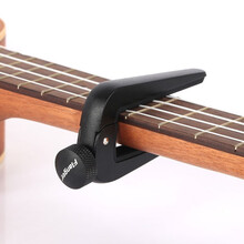 Flanger弗兰格FC-09民谣电吉他古典吉他尤克里里多功能通用变调夹 黑色