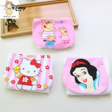 支持鸿·星尔克迪士尼DISNEY6-8-10岁中大儿童大号吸汗巾小学生超人奥特曼棉纱布小孩垫背巾 4层粉色佩奇+点点KT猫+粉色公主 1--5岁/小码