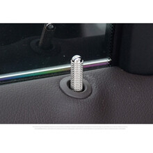 奔驰GLC300L车门栓盖GLK门提改装R饰 圈C200L内饰E配件gla级C260L GLK级前门两个【升级版内置螺纹】