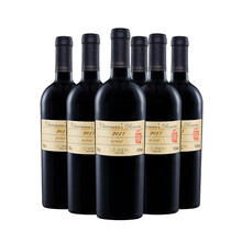 山西怡园酒庄庄主珍藏干红2017年份 赤霞珠梅鹿辄混酿 庄主系列葡萄酒国产红酒750ML 整箱6瓶装