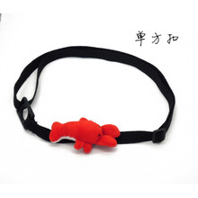 可爱网红杯套冷萃保温水杯矿泉水瓶水壶硅胶弹力背带挂绳斜挎挂带 爬爬虾单方扣(饮料瓶)