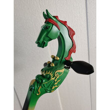 马头琴，录音级舞台演出   蒙古族乐器 绿色马头琴粗鬃