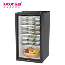 乐创（lecon）商用110L食品留样柜饮料冷柜 台式家用商用冷藏保鲜展示柜LC-SC-110