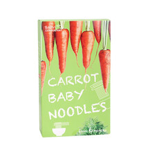宝贝顾问 儿童面条盒装 进口200g 胡萝卜