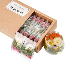 花茶金银花菊花枸杞茶可搭决明子组合茶叶养生茶熬夜茶