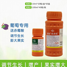 果盼施特优0.1%氯吡脲葡萄专用保花保果猕猴桃座果膨大素剂 100ml