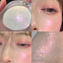 土豆泥神仙钻石高光啫喱膏 细珠光闪粉脸部提亮修容盘 自然立体 02#耀眼薄雾 清透细闪