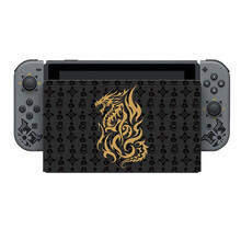 LOMAZOO switch配件怪物猎人周边 保护主题套装收纳包保护壳卡带盒 2_底座怪物猎人龙兽款