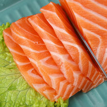 挪威三文鱼海鲜刺身料理寿司食材日式料理生鱼片即食冷冻  十里炊烟 去皮净重420克左右 1斤装