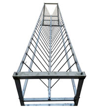 羊槽子带架子 羊槽食槽 加厚食槽 长条食槽 带草料架 一米半