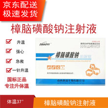 樟脑磺酸钠注射液兽药兽用低温不食升温强心急救猪牛羊犬抢救强心泰强心针 5盒