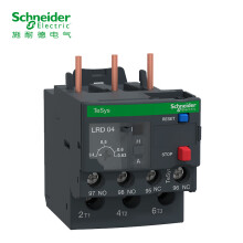 施耐德热继电器 LRD（国产） 适配LC1-D09…D38 电流范围0.4-0.63A LRD04C 过载继电器