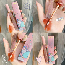 【第二件1元 69元4件】CVZ独角兽唇釉丝绒雾空气面哑光口红唇釉不易沾杯唇膏平价彩妆生日礼物 乌龙茶橘