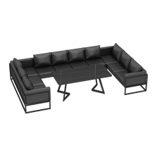 西餐厅桌椅 复古工业风酒吧清吧卡座沙发烧烤火锅店西餐咖啡厅奶茶店桌椅组合捷时越 长U组合. 官方标配