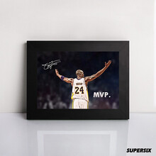 【六一儿童节】科比纪念品签名摆件挂画相框照片篮球礼物周边手办壁纸海报装饰画2 【7寸】科比46