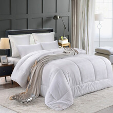 圣布凡家纺澳宝100%羊毛被纯棉加厚澳洲纯进口羊毛被芯双人单人冬天被子150*210 220*230 白色 152*210