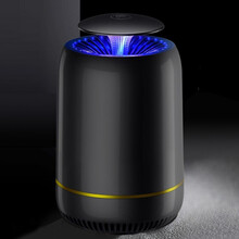 多美忆 灭蚊灯家用室内灭蚊器孕妇婴儿一扫光物理防蚊子驱蚊器捕蚊虫神器吸入式电蚊灯电子捕蚊器 物理捕蚊器（气质黑）