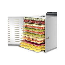 家用鱼干果小型水果烘干机苹果肉类食品食物蔬菜猕猴桃风干机商用 标努 10层电烘干机