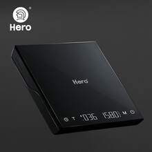 Hero阿尔法智能手冲咖啡电子秤烘培吧台厨房计时称重克称0.1g称秤