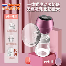 益特龙（internat） 一体式电动吸奶器自动吸奶机吸乳挤奶器催乳器静音孕妇可外携带液晶触控大容量 迷你便携式【9档强吸力 柔软舒适感】