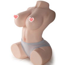 ToysHeart液态纯硅胶实体娃娃半身阴臀倒模1:1男用自慰器真人带骨架非充气仿真男性成人情趣用品 27斤 松岛优厘