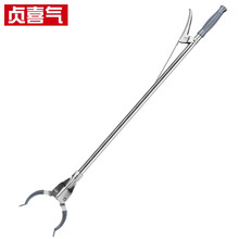 贞喜气 垃圾夹捡拾器 不锈钢垃圾夹 垃圾钳 火钳 垃圾分类工具 免弯腰环卫保洁工具 拾物器