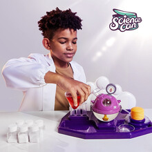 科学罐头儿童stem化学科学小实验套装器材益智玩具男孩女学生礼物 120475-高级实验室（15个主实验+操作平台）