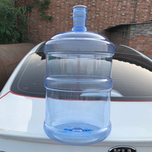 纯净桶装水桶饮水机通用矿泉水桶手提储水容器食品级pc塑料桶车载外装水茶吧桶 18.9升PC压口无手柄