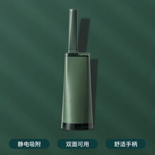 粘毛器可水洗衣物粘毛器去毛刷毛家用静电除毛刷可水洗滚筒衣服沾黏毛衣神器家恒宝 墨绿色