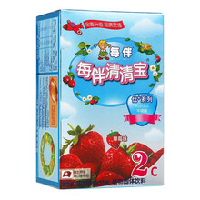 每伴(MateBest) 清清宝菊花晶奶伴侣果味下火宝清热灵固体饮料冲剂 优+2草莓味单盒装