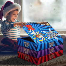 赟娅 魔法汇儿童魔术道具套装节日生日魔术礼盒近景魔术扑克牌道具舞台表演全套1-10岁男女孩玩具礼物 魔法紫-中阶礼盒-(8-10岁推荐)-含视频教学