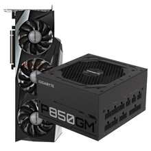 技嘉AORUS RTX3090 GAMING OC/大雕/超级雕/魔鹰/雪鹰/猎鹰游戏独立显卡 3090魔鹰+技嘉GP P850GM金牌模组电源