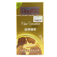 【多发4只】多乐士避孕套12只安全套新感觉超薄檀香男用安全套套成人用品计生用品 【多4只共发16只】12只*1盒