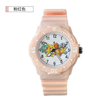 精灵宝可梦手表 宠物小精灵口袋妖怪Pokémon精灵宝可梦皮卡丘孩子手表防水卡通 粉色1款 手表