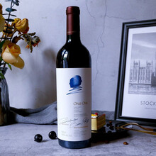 超市	美国作品一号红酒 原瓶进口opus one纳帕谷产区作品一号酒庄红葡萄酒正牌2017 单支